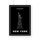 New York Poster - The Mortal Soul
