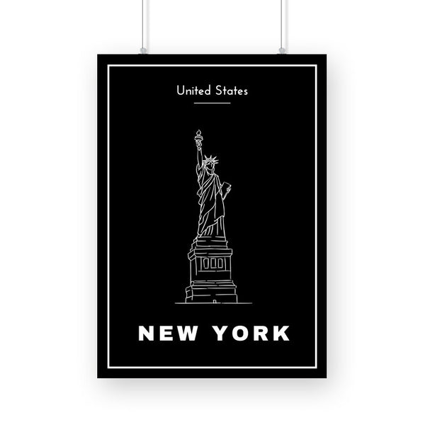 New York Poster - The Mortal Soul