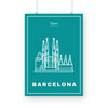 Barcelona Poster - The Mortal Soul