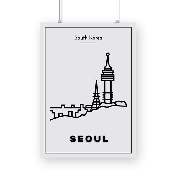 Seoul Poster - The Mortal Soul
