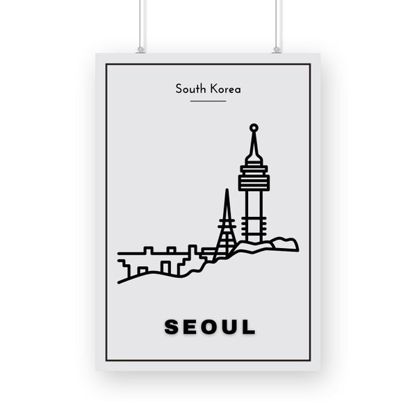 Seoul Poster - The Mortal Soul