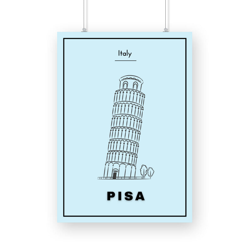 Pisa Poster - The Mortal Soul