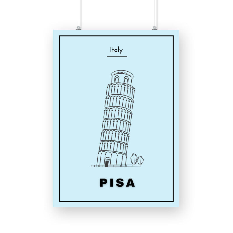 Pisa Poster - The Mortal Soul
