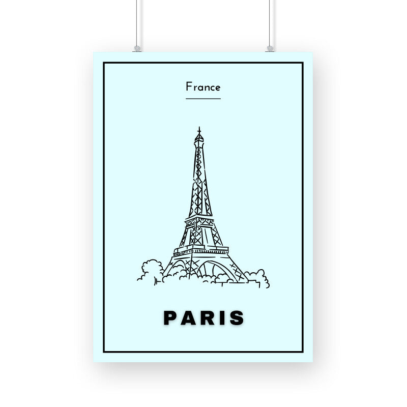Paris Poster - The Mortal Soul