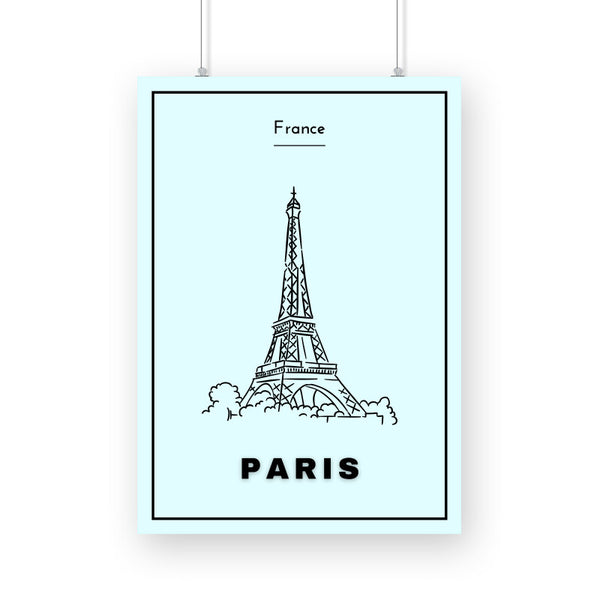 Paris Poster - The Mortal Soul