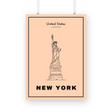 New York Poster - The Mortal Soul