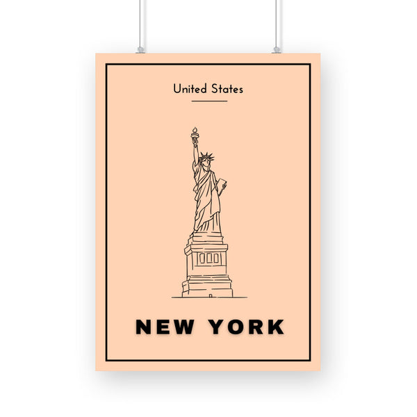 New York Poster - The Mortal Soul