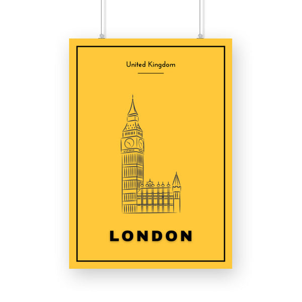 London Poster - The Mortal Soul