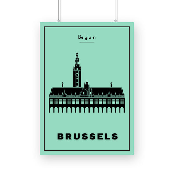 Brussels Poster - The Mortal Soul
