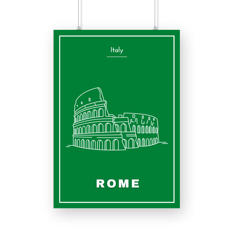Rome Poster - The Mortal Soul