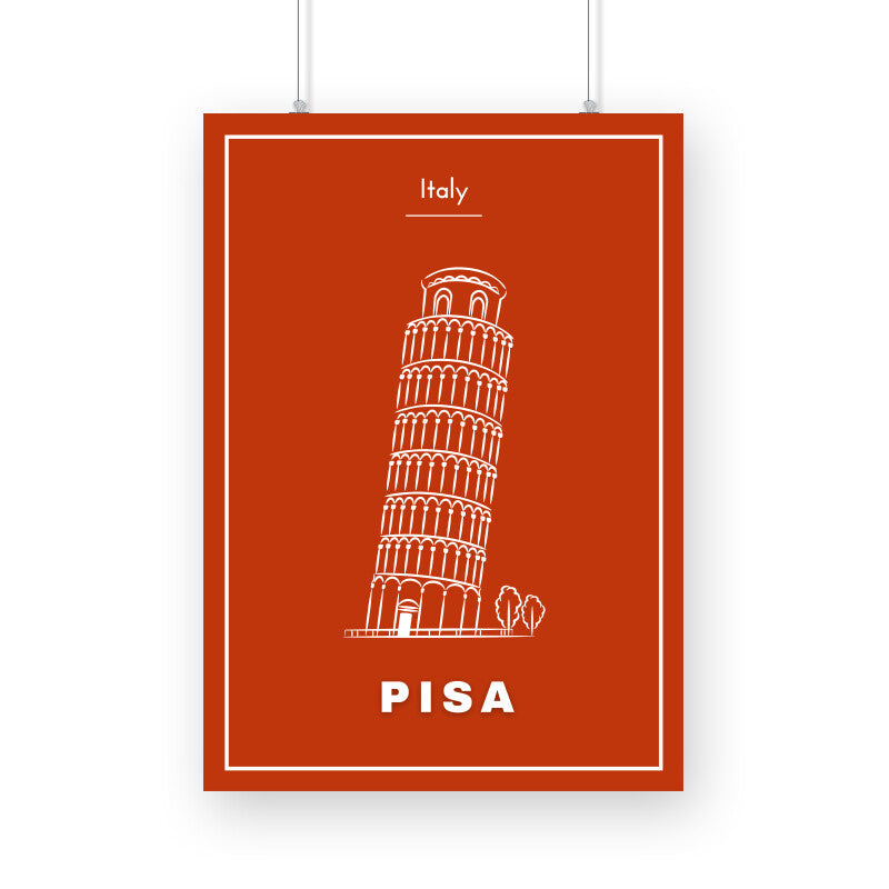 Pisa Poster - The Mortal Soul