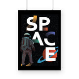 S.P.A.C.E- Dream Art Poster - The Mortal Soul