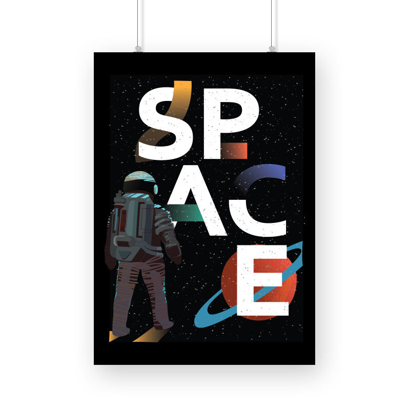 S.P.A.C.E- Dream Art Poster - The Mortal Soul