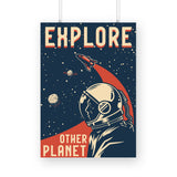 Explore Other Planet Poster - The Mortal Soul