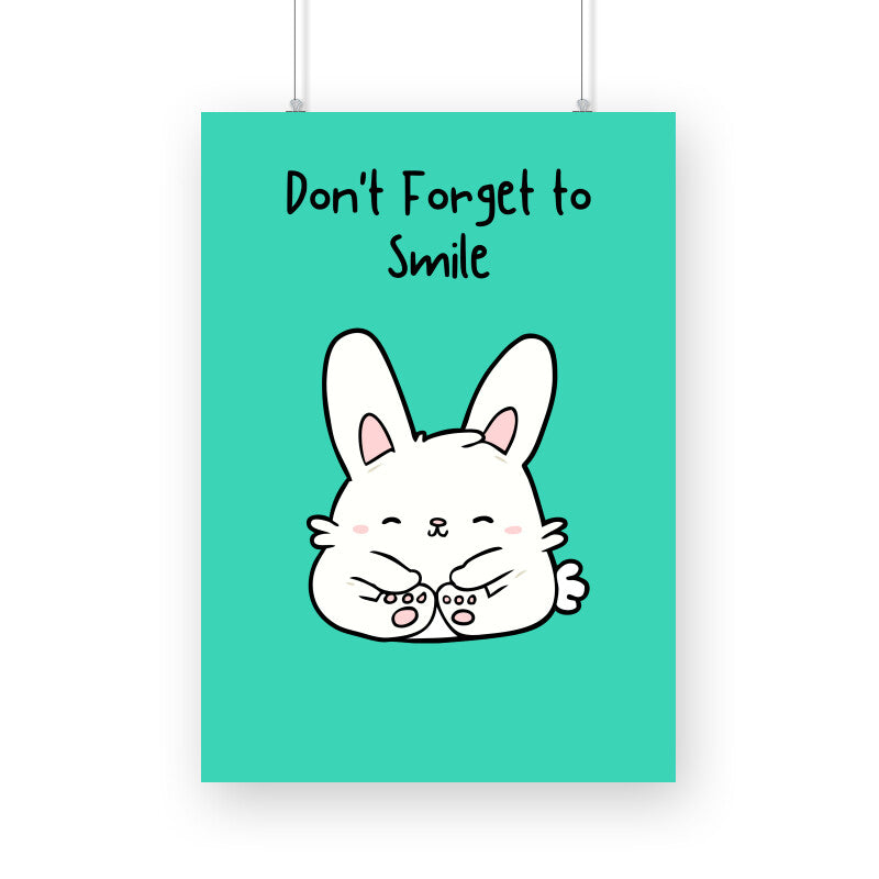 Don't forget to smile Poster - The Mortal Soul