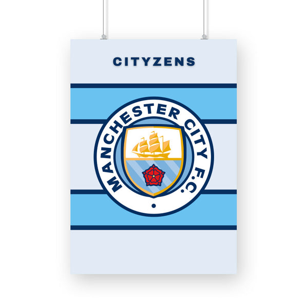 Manchester City Poster - The Mortal Soul