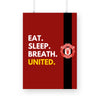 Eat sleep breathe United Poster - The Mortal Soul