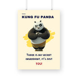 Kung Fu Panda - No secret ingredient Poster - The Mortal Soul