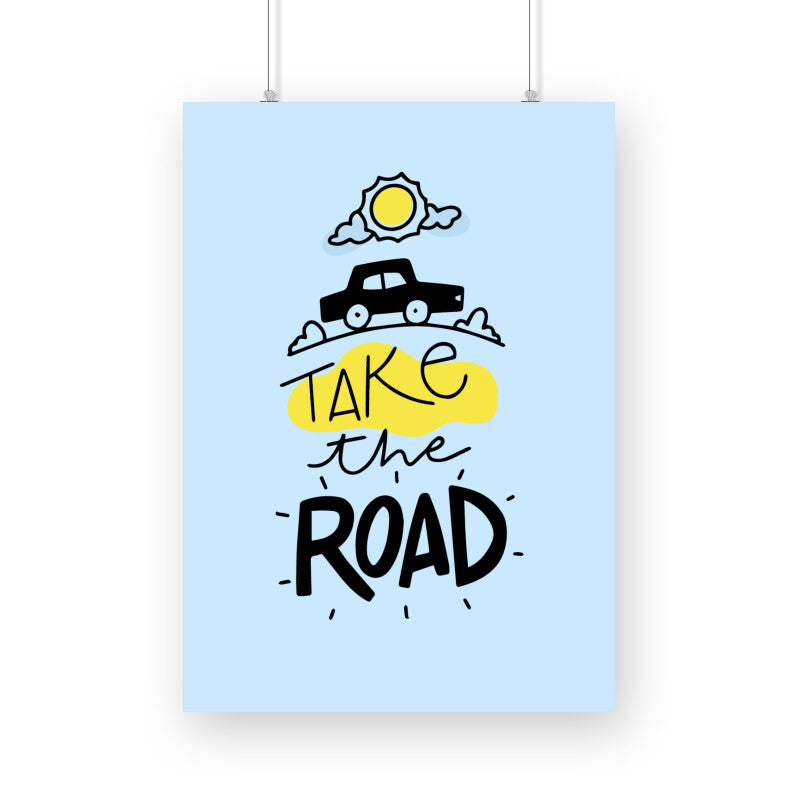 Take the road Poster - The Mortal Soul
