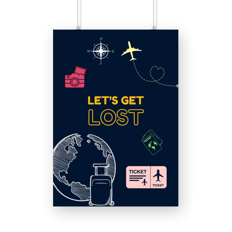 Lets get lost Poster - The Mortal Soul