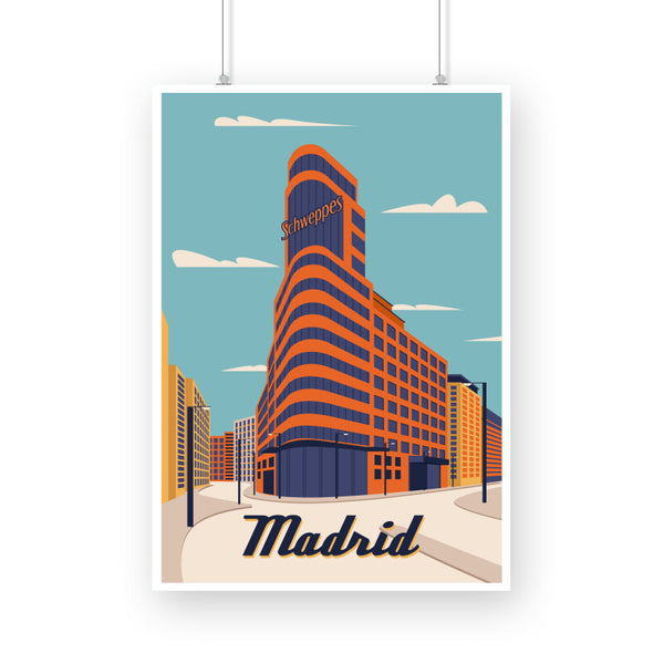 Madrid Poster - The Mortal Soul