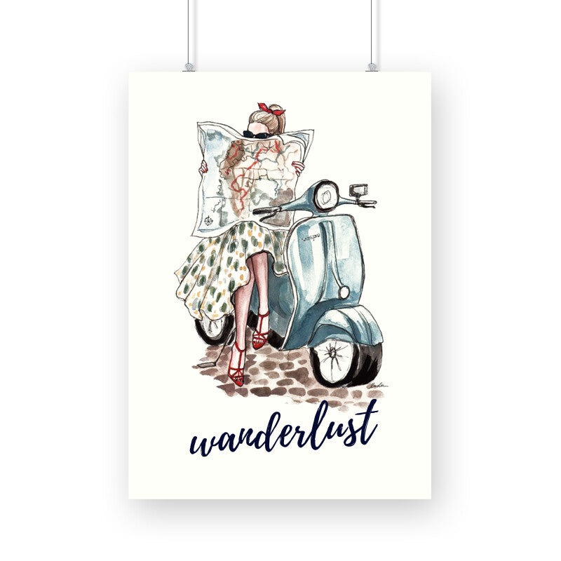 Wanderlust Poster - The Mortal Soul