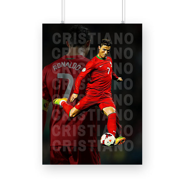 Cristiano Ronaldo Poster - The Mortal Soul
