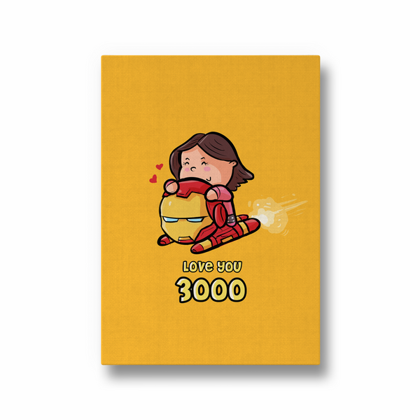 Iron Man Love You 3000 Wall Art - The Mortal Soul