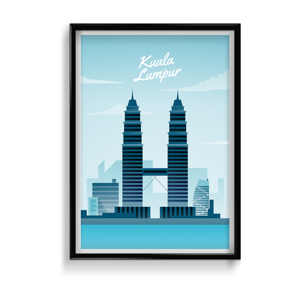 Kuala Lumpur Poster - The Mortal Soul