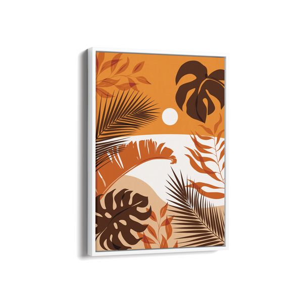 Afternoon - Minimal Landscape Modern Wall Art - The Mortal Soul