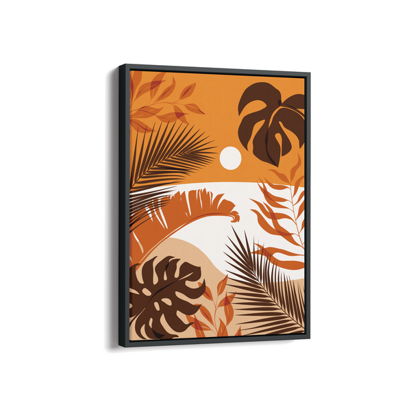 Afternoon - Minimal Landscape Modern Wall Art - The Mortal Soul