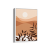 Reflection - Minimal Landscape Modern Wall Art - The Mortal Soul