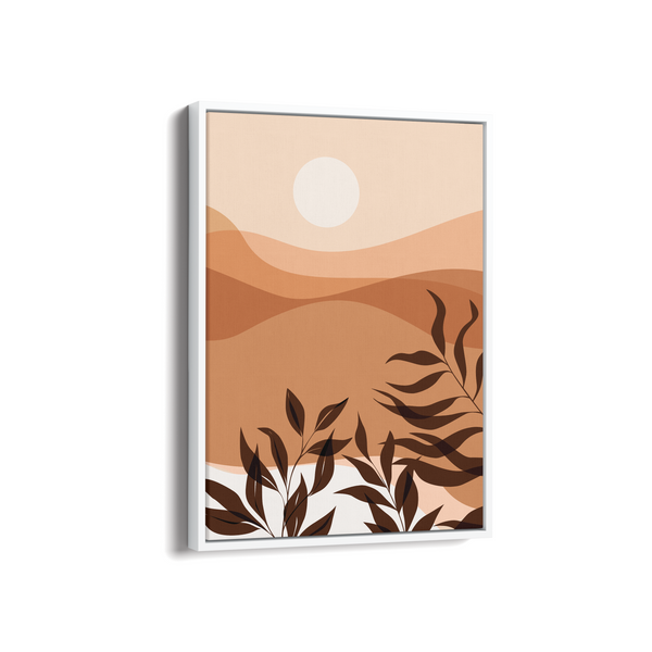 Reflection - Minimal Landscape Modern Wall Art - The Mortal Soul