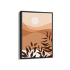 Reflection - Minimal Landscape Modern Wall Art - The Mortal Soul