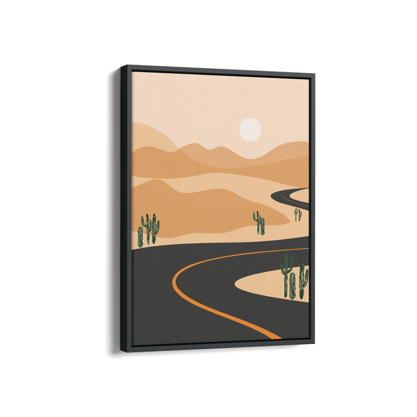 Dunes - Minimal Landscape Modern Wall Art - The Mortal Soul