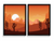 The Red Desert - Minimal Landscape Modern Wall Art