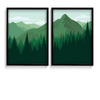 Lush - Minimal Landscape Modern Wall Art
