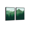 Lush - Minimal Landscape Modern Wall Art