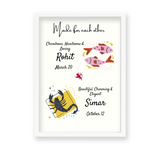 Custom - Made for each other Wall Art - The Mortal Soul