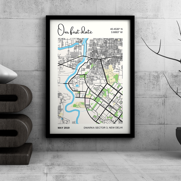 Custom Street Map Wall Art - The Mortal Soul