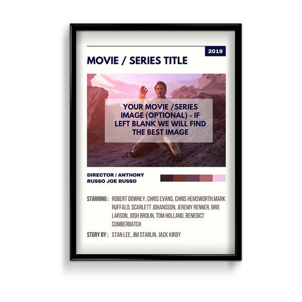 Custom Movie / Series Wall Art - The Mortal Soul