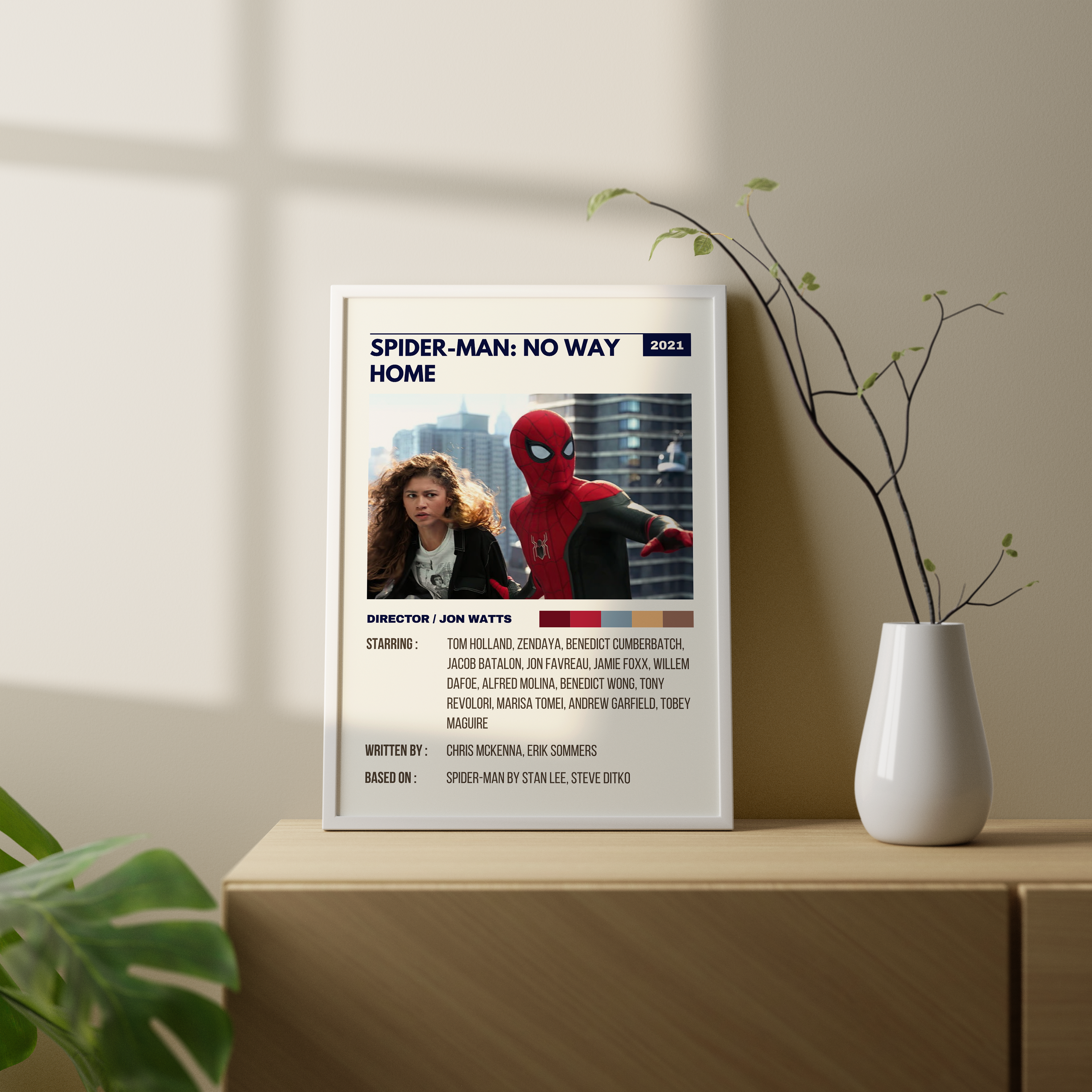 Spider-Man: No Way Home Retro Wall Art