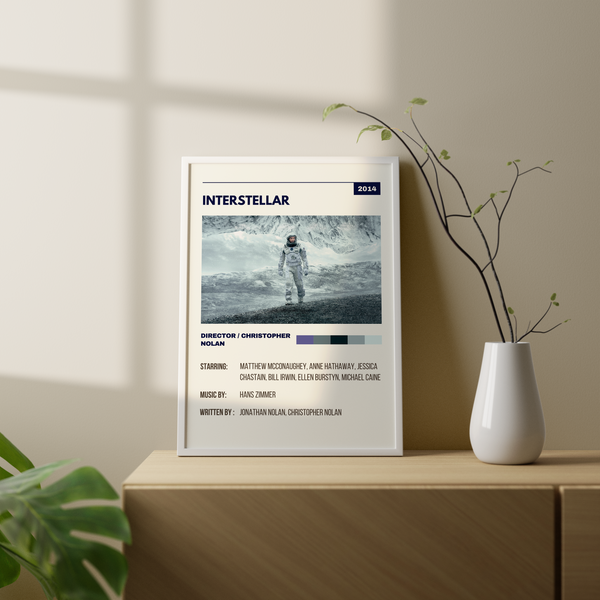 Interstellar Retro Wall Art
