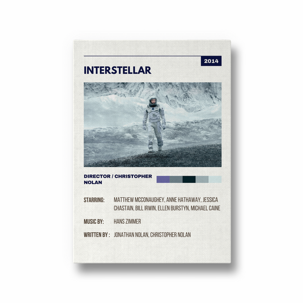 Interstellar Retro Wall Art - The Mortal Soul