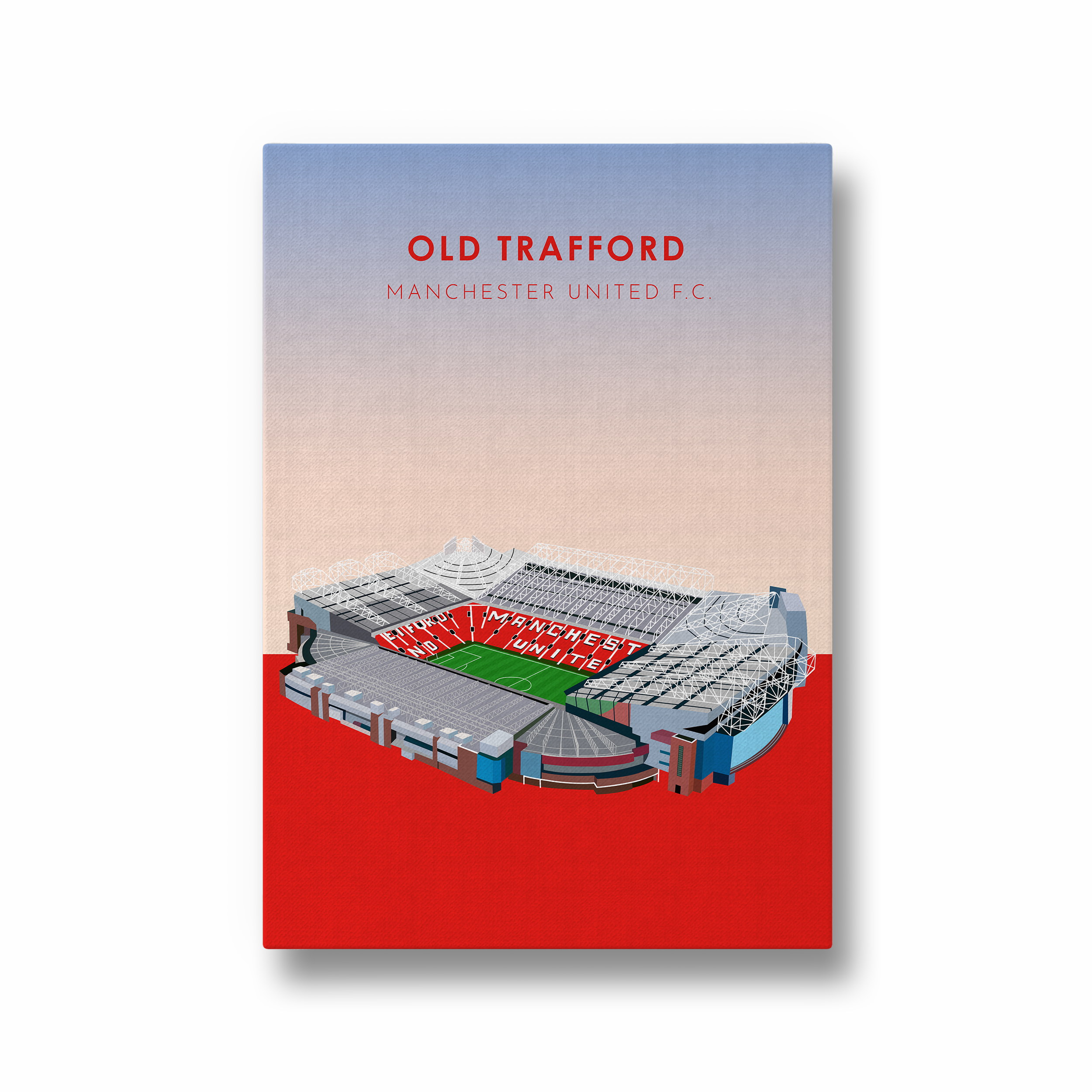 Old Trafford Manchester United F.C. Premium Wall Art - The Mortal Soul