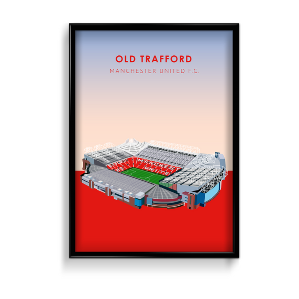 Old Trafford Manchester United F.C. Premium Wall Art - The Mortal Soul