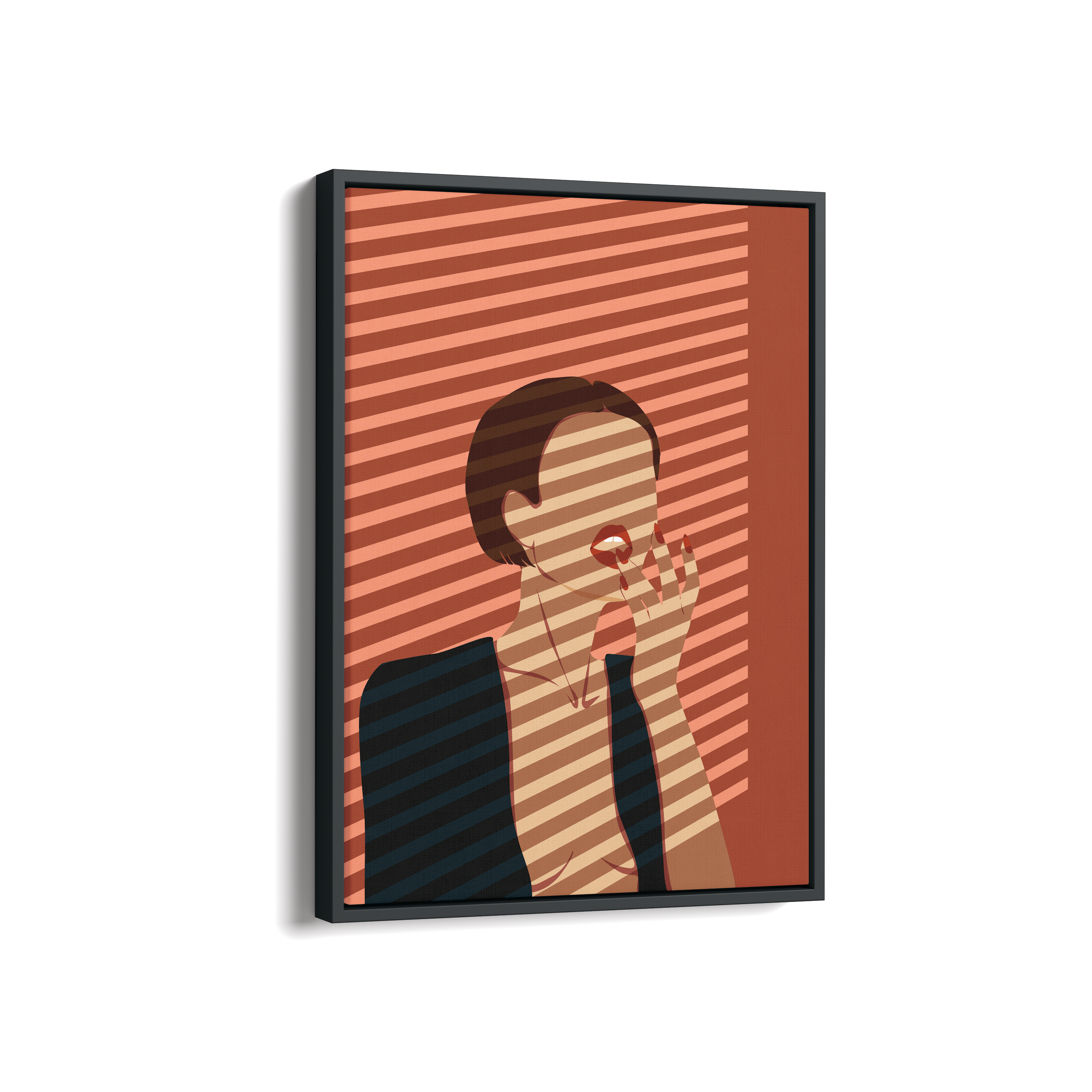 Shade - Modern Wall Art - The Mortal Soul