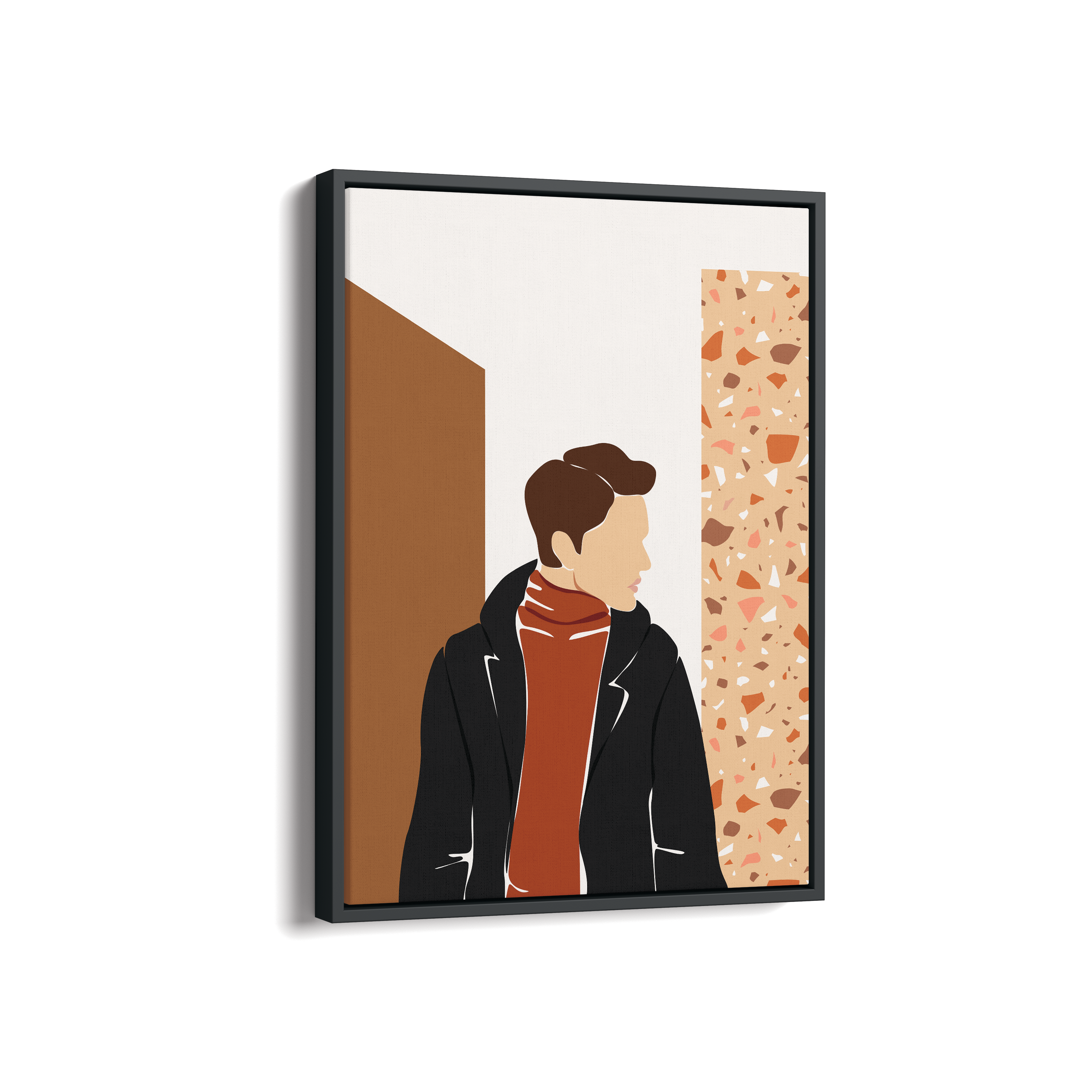 Crush - Modern Wall Art - The Mortal Soul