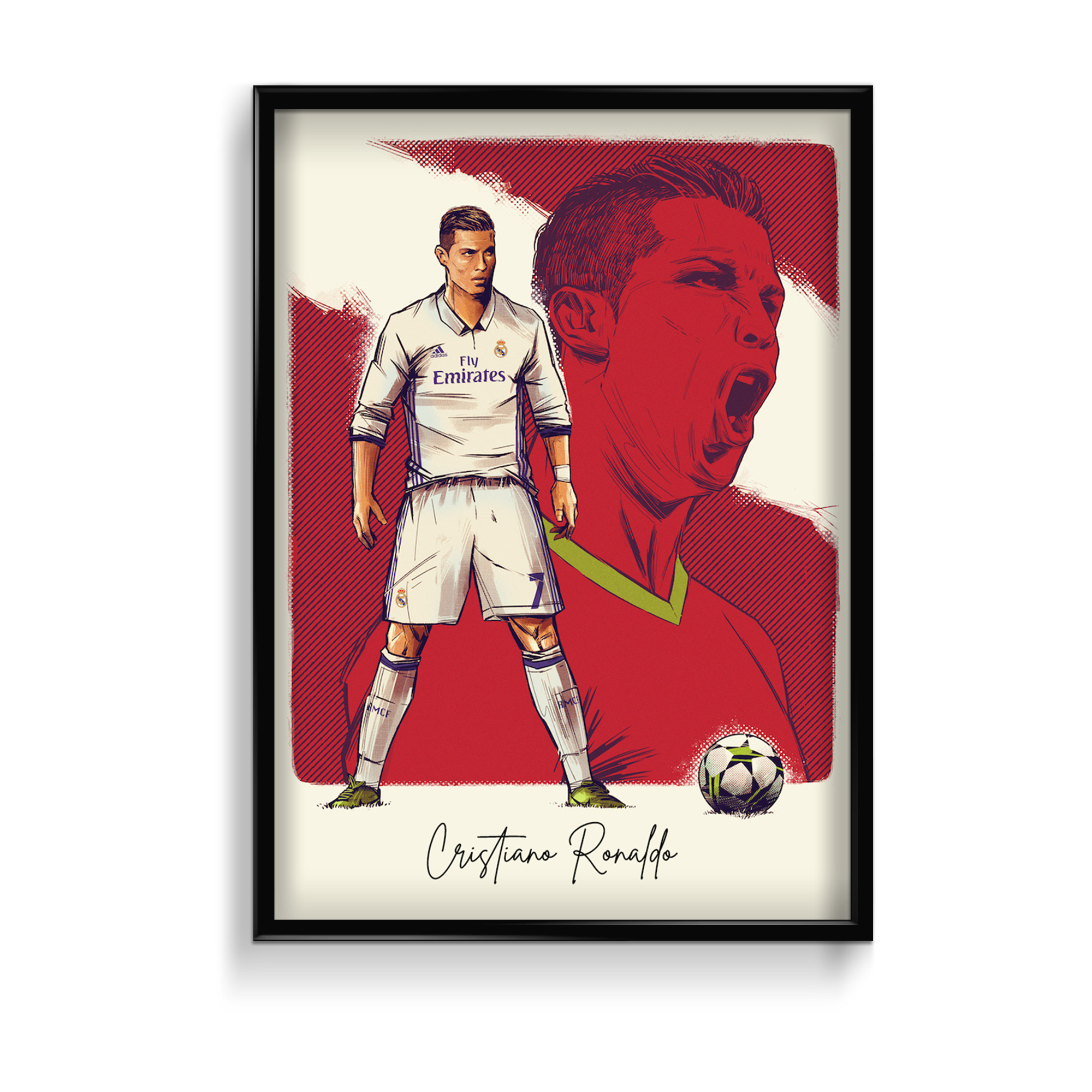 Ronaldo Poster - The Mortal Soul