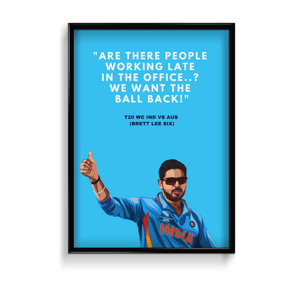 Yuvraj Singh Poster - The Mortal Soul